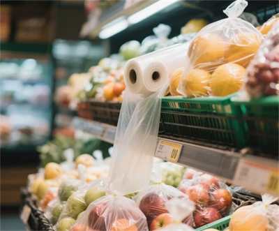 plastic bag clear